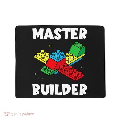Master Builder Building Blocks Brick Toy Master Builder Mousepad