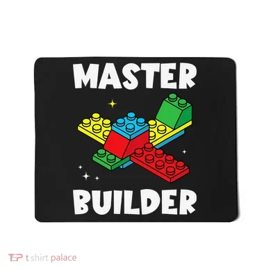Master Builder Building Blocks Brick Toy Master Builder Mousepad