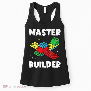 Master Builder Building Blocks Brick Toy Master Builder Women's Tank Top