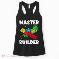 Master Builder Building Blocks Brick Toy Master Builder Women's Tank Top thumb 0