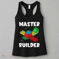 Master Builder Building Blocks Brick Toy Master Builder Women's Tank Top thumb 3