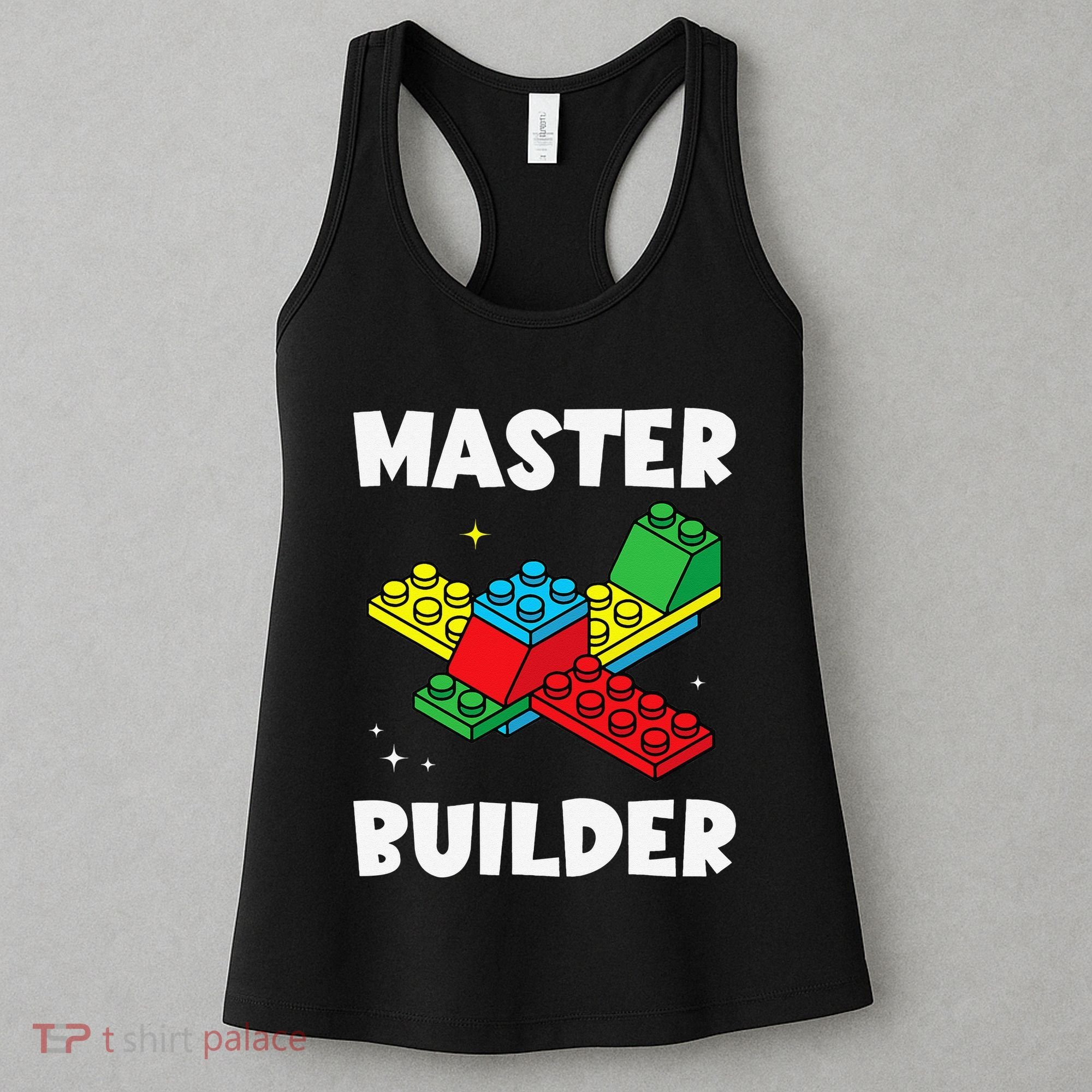 Master Builder Building Blocks Brick Toy Master Builder Women's Tank Top