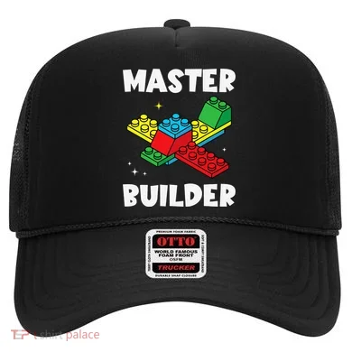 Master Builder Building Blocks Brick Toy Master Builder Hat