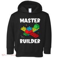 Master Builder Building Blocks Brick Toy Master Builder Toddler Hoodie thumb 0