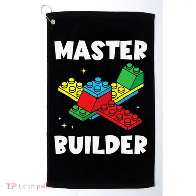 Master Builder Building Blocks Brick Toy Master Builder Golf Towel