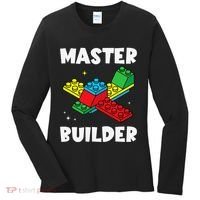 Master Builder Building Blocks Brick Toy Master Builder Women's Long Sleeve Shirt thumb 0