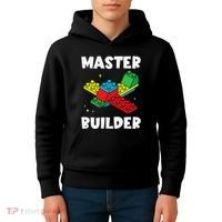 Master Builder Building Blocks Brick Toy Master Builder Kids Hoodie thumb 4