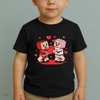 Master Builder Block Brick Building Couple Valentines Day Toddler T-Shirt thumb 2