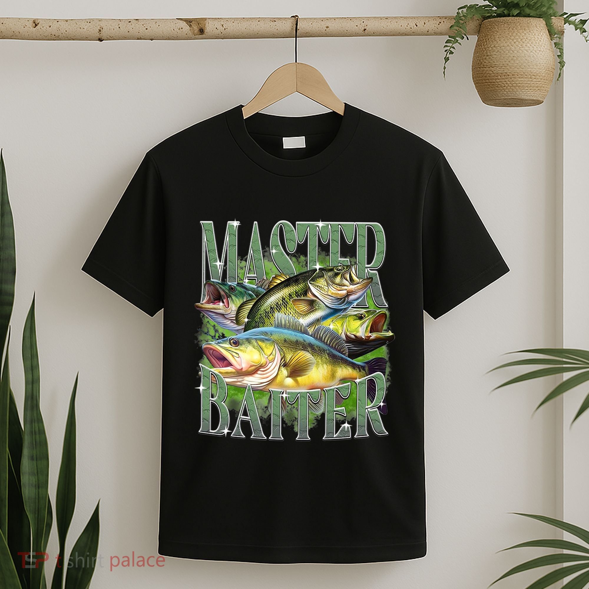 Master Baiter Bass Fishing T-Shirt
