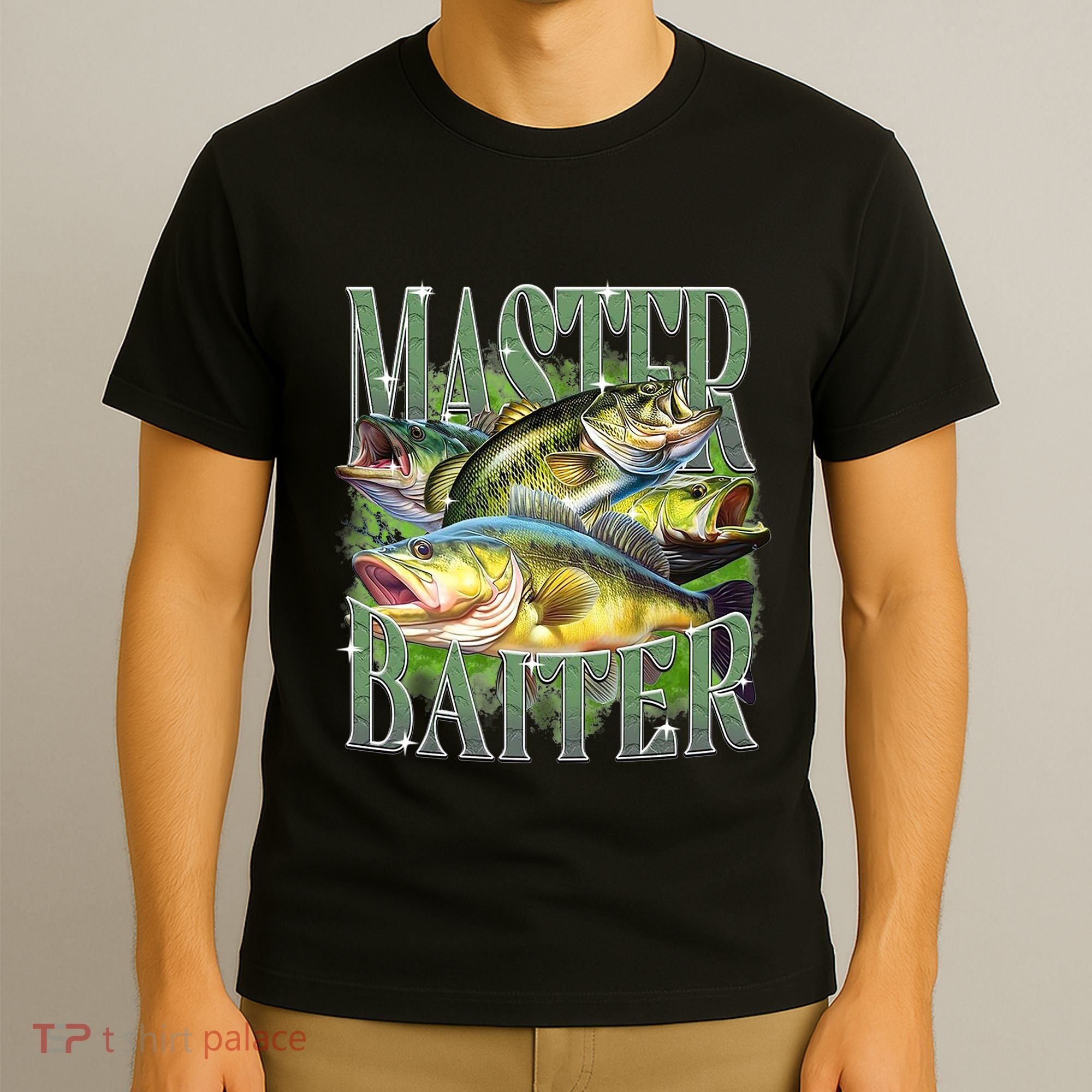 Master Baiter Bass Fishing T-Shirt