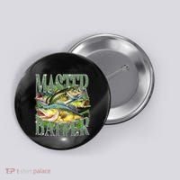 Master Baiter Bass Fishing Button thumb 0