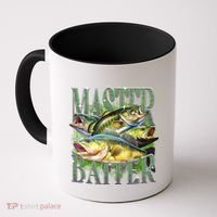 Master Baiter Bass Fishing Coffee Mug thumb 0