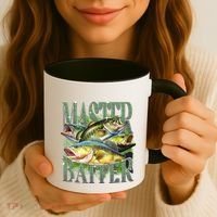 Master Baiter Bass Fishing Coffee Mug thumb 3