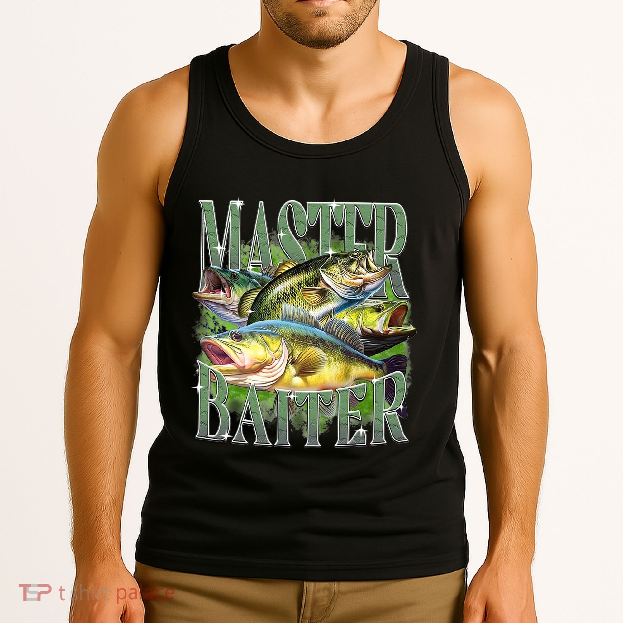 Master Baiter Bass Fishing Tank Top