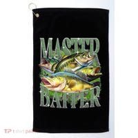 Master Baiter Bass Fishing Golf Towel thumb 0