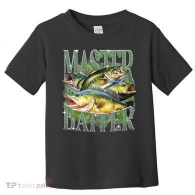 Master Baiter Bass Fishing Toddler T-Shirt