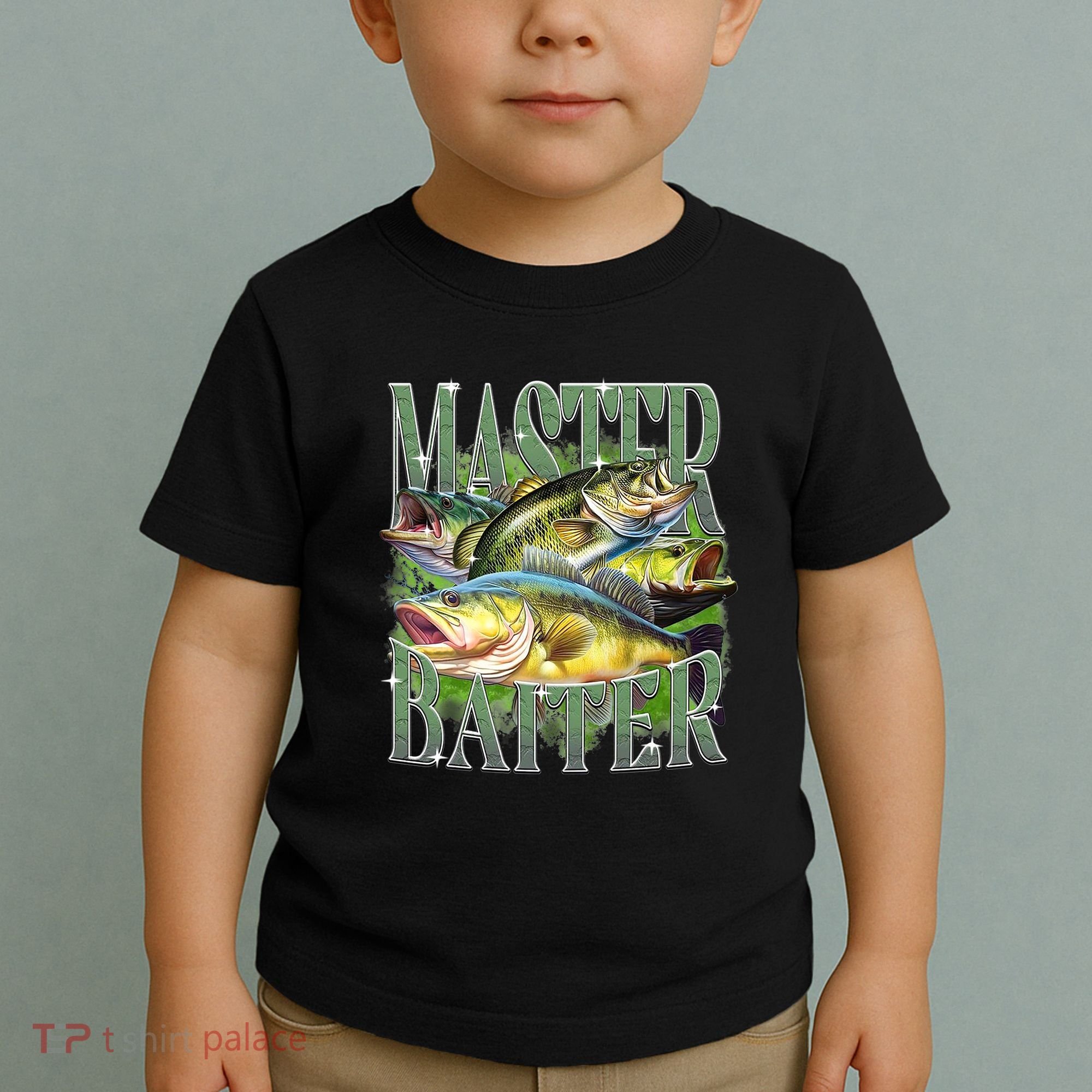 Master Baiter Bass Fishing Toddler T-Shirt