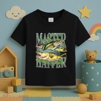 Master Baiter Bass Fishing Toddler T-Shirt thumb 3