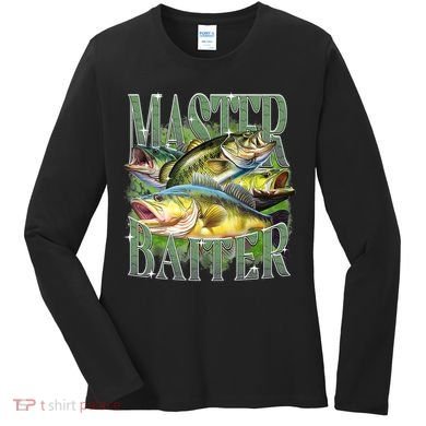 Master Baiter Bass Fishing Women's Long Sleeve Shirt