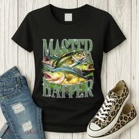 Master Baiter Bass Fishing Women's T-Shirt thumb 3