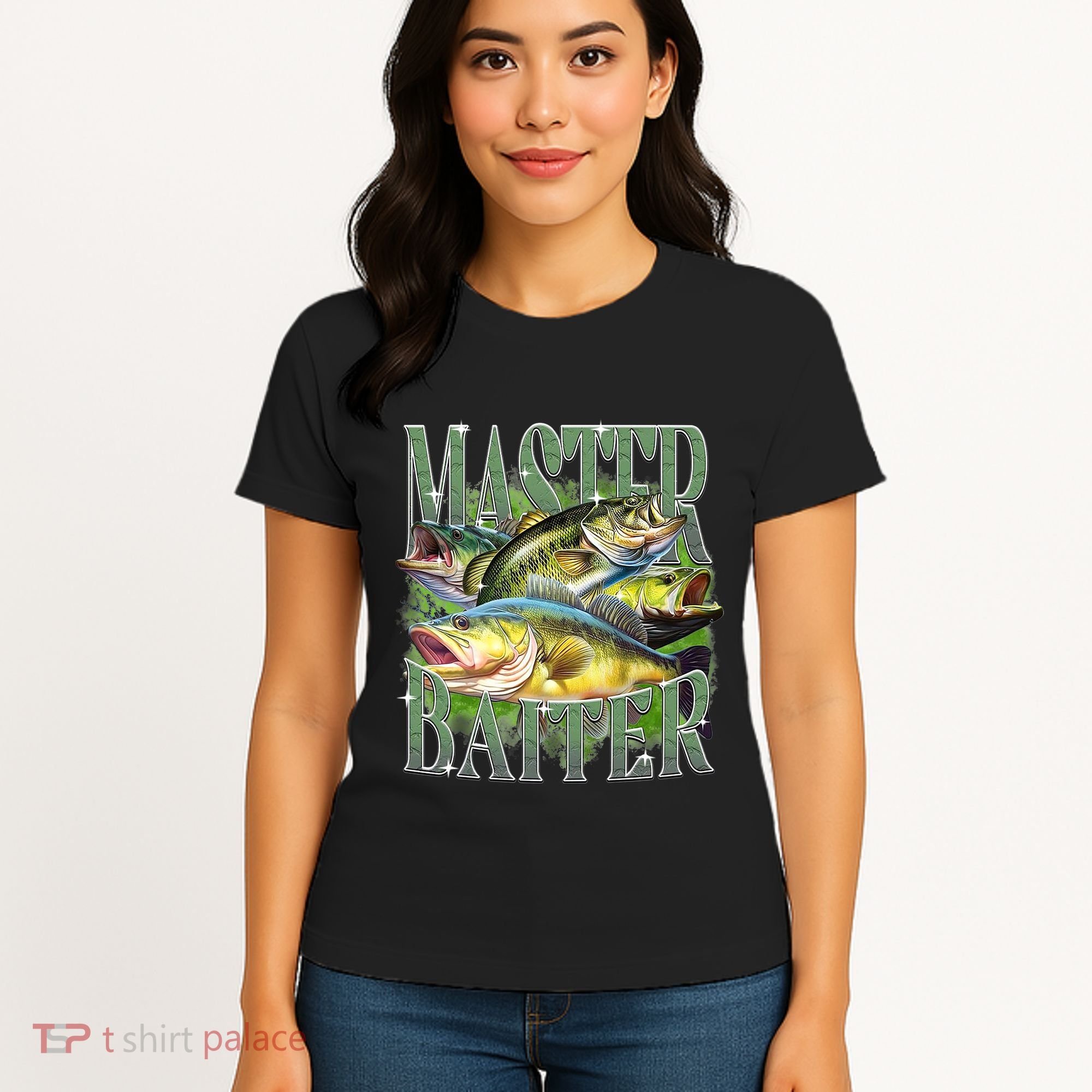 Master Baiter Bass Fishing Women's T-Shirt