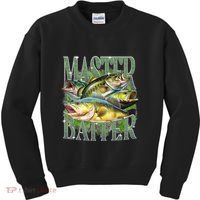 Master Baiter Bass Fishing Kids Sweatshirt thumb 0