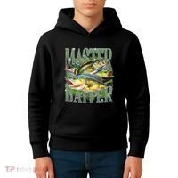 Master Baiter Bass Fishing Kids Hoodie thumb 4