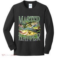 Master Baiter Bass Fishing Kids Long Sleeve Shirt thumb 0