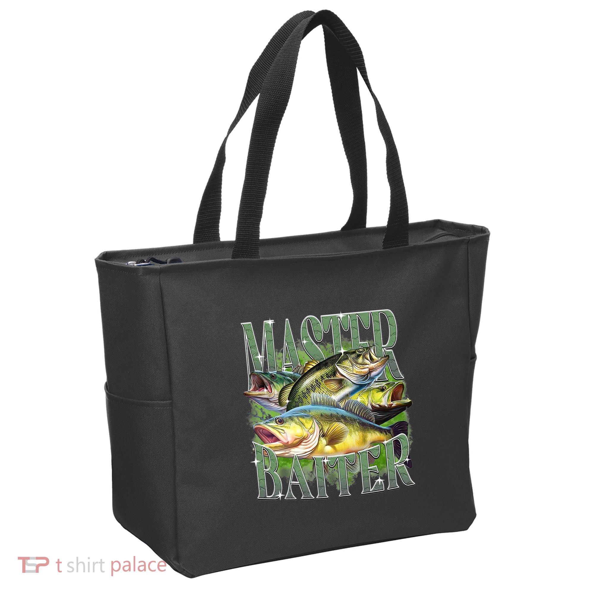 Master Baiter Bass Fishing Tote Bag