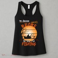 My Broom Broke So Now I Go Fishing Women's Tank Top thumb 3