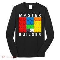 Master Builder Building Blocks Brick Builders Toys Present Long Sleeve Shirt thumb 0