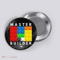 Master Builder Building Blocks Brick Builders Toys Present Button thumb 0