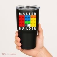Master Builder Building Blocks Brick Builders Toys Present Tumbler thumb 2