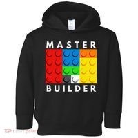Master Builder Building Blocks Brick Builders Toys Present Toddler Hoodie thumb 0