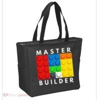 Master Builder Building Blocks Brick Builders Toys Present Tote Bag thumb 2