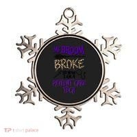 My Broom Broke So Now I Am A Patient Care Tech Great Gift Ornament thumb 0
