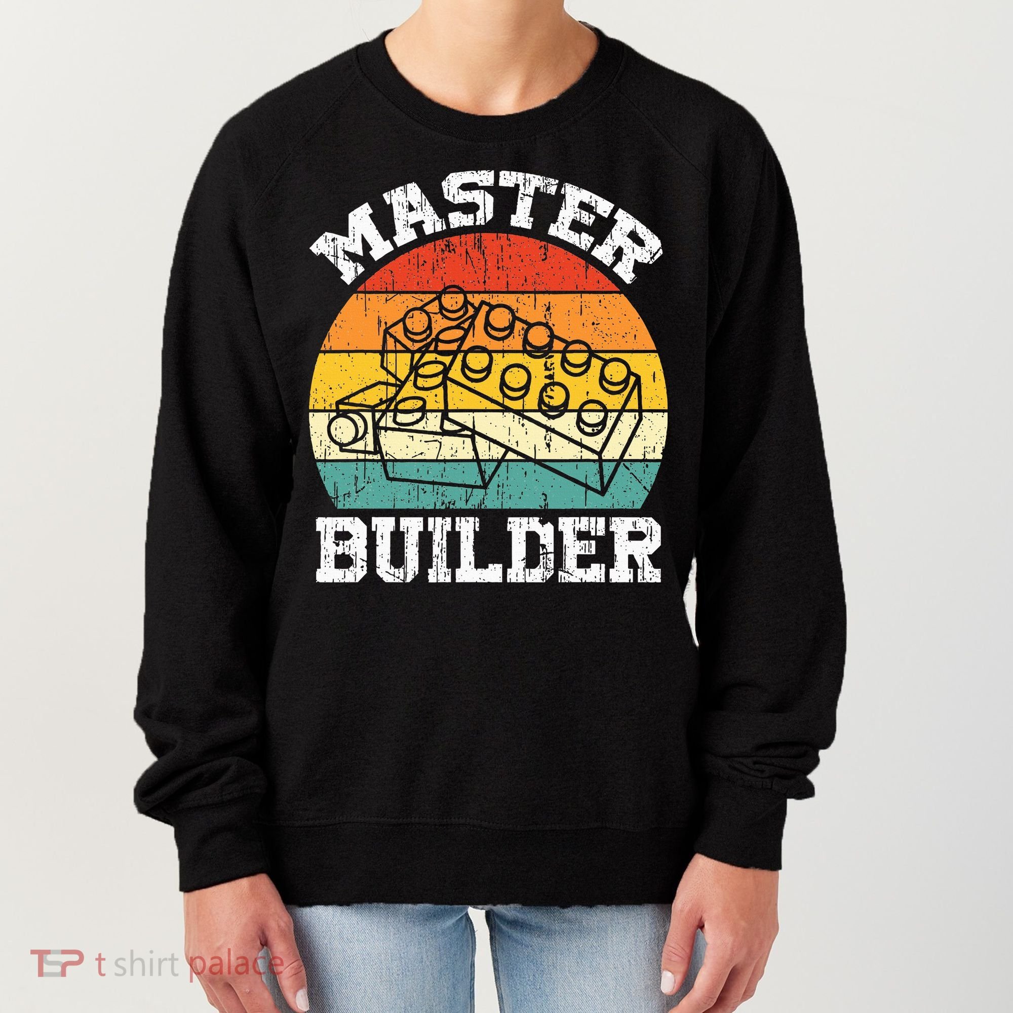 Master Builder Building Blocks Brick Toy Master Builder Women's Sweatshirt
