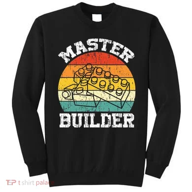 Master Builder Building Blocks Brick Toy Master Builder Sweatshirt