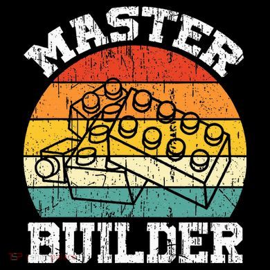 Master Builder Building Blocks Brick Toy Master Builder Bucket Hat