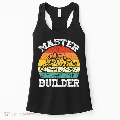 Master Builder Building Blocks Brick Toy Master Builder Women's Tank Top