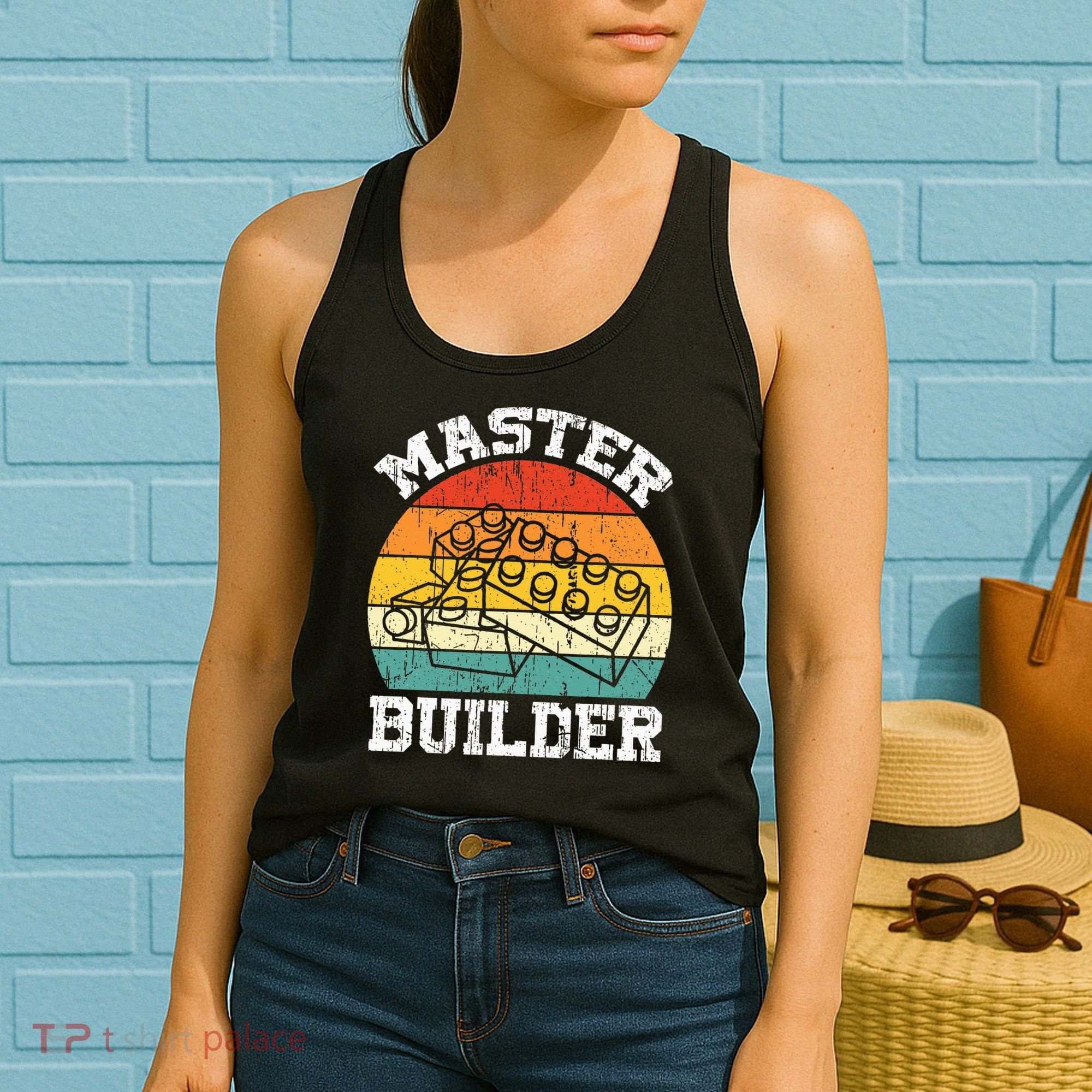 Master Builder Building Blocks Brick Toy Master Builder Women's Tank Top