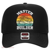 Master Builder Building Blocks Brick Toy Master Builder Hat thumb 0