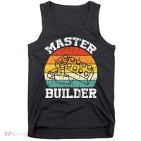 Master Builder Building Blocks Brick Toy Master Builder Tank Top thumb 0