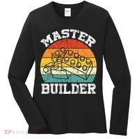 Master Builder Building Blocks Brick Toy Master Builder Women's Long Sleeve Shirt thumb 0