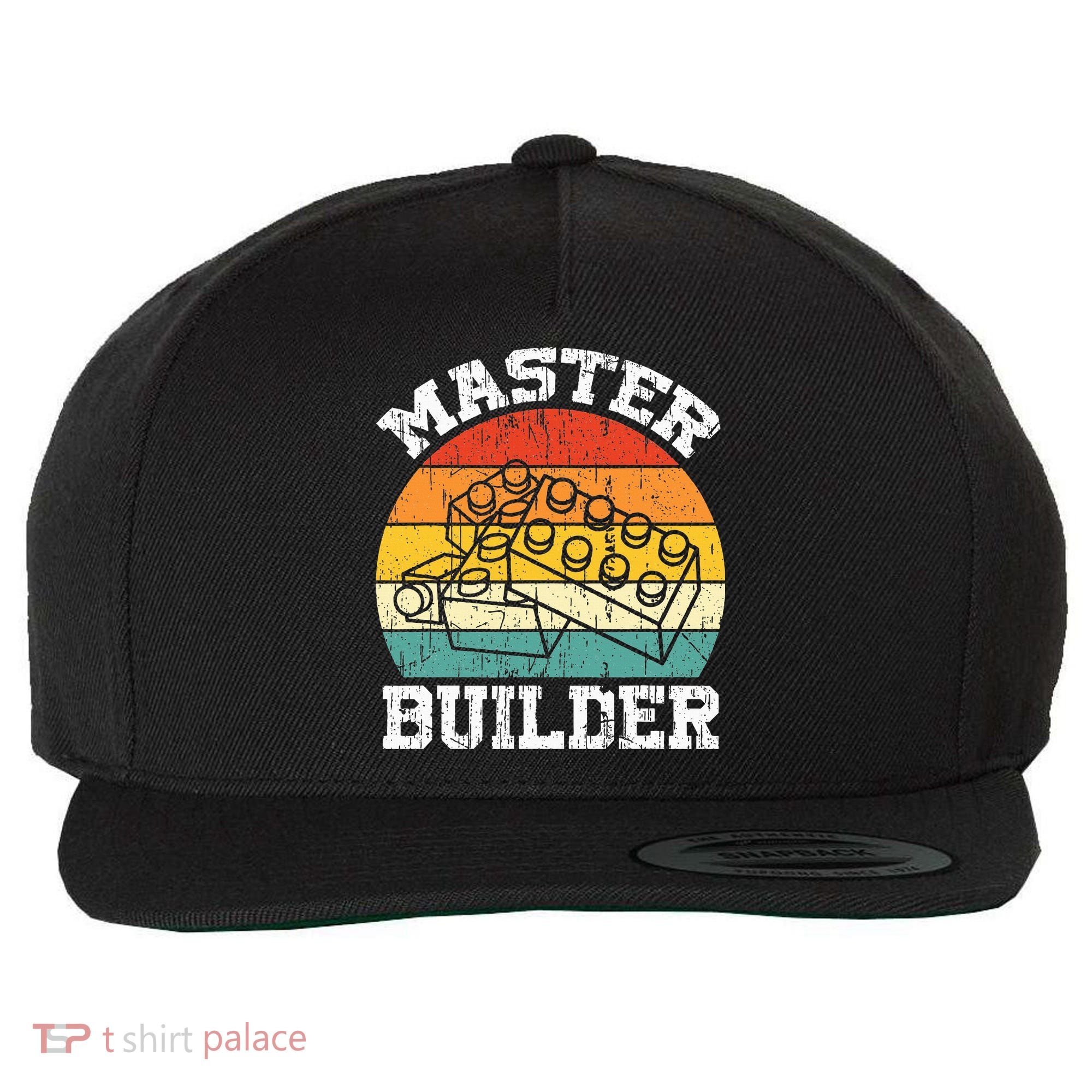 Master Builder Building Blocks Brick Toy Master Builder Wool Snapback Cap