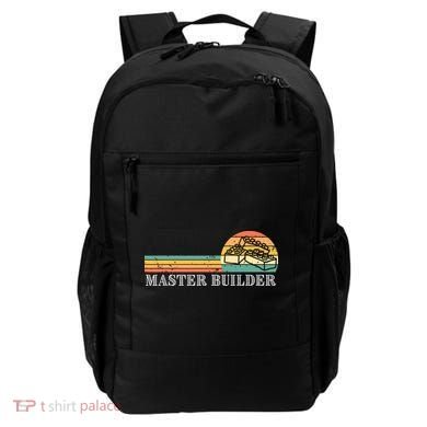 Master Builder Block Building Adults Birthday Gift Backpack