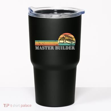 Master Builder Block Building Adults Birthday Gift Tumbler