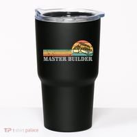 Master Builder Block Building Adults Birthday Gift Tumbler thumb 0