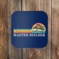 Master Builder Block Building Adults Birthday Gift Coaster thumb 0