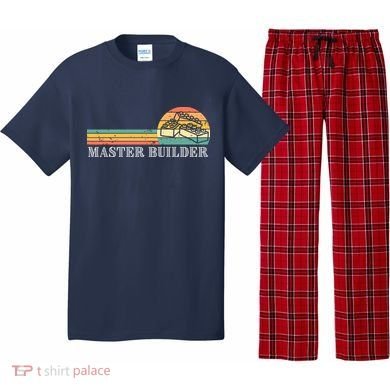 Master Builder Block Building Adults Birthday Gift Pajama Set